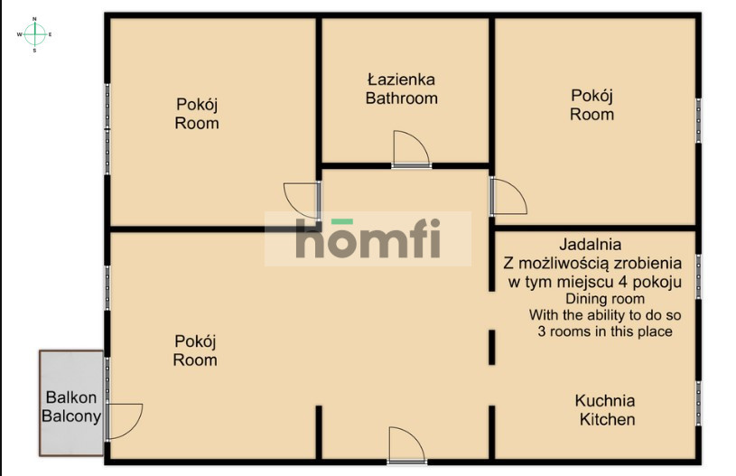 Mieszkanie 82,8 m², Radom, Śródmieście, Krakowska - zdjęcie 17