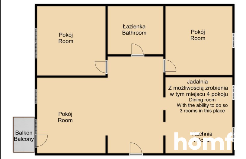 Mieszkanie 82,8 m², Radom, Śródmieście, Krakowska - zdjęcie 8