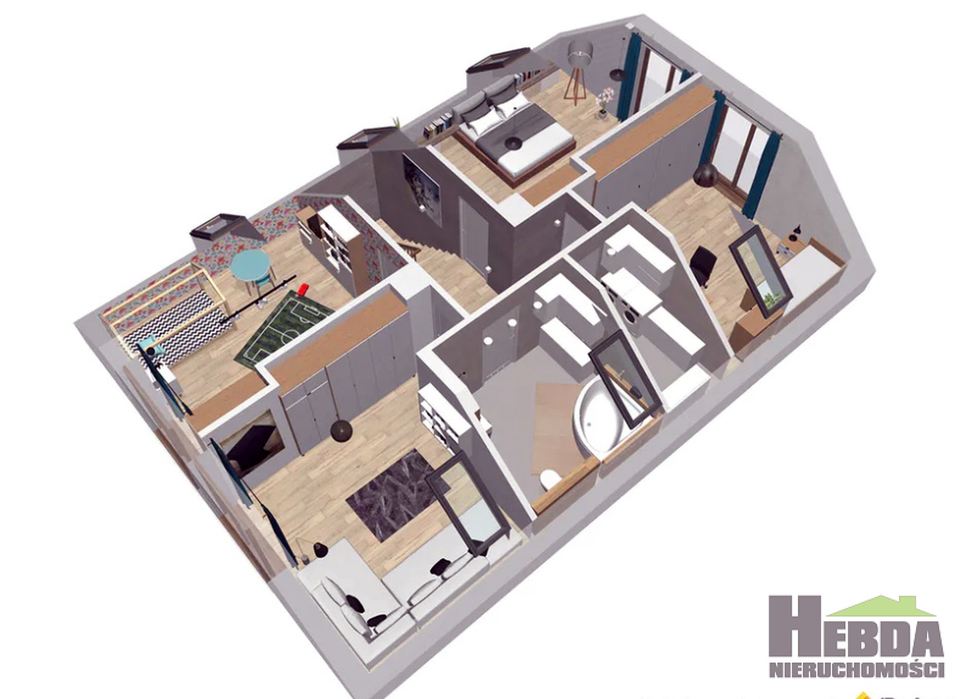 Na sprzedaż dom w stanie surowy otwartym, działka 13,5 ara, Chotowa - zdjęcie 3