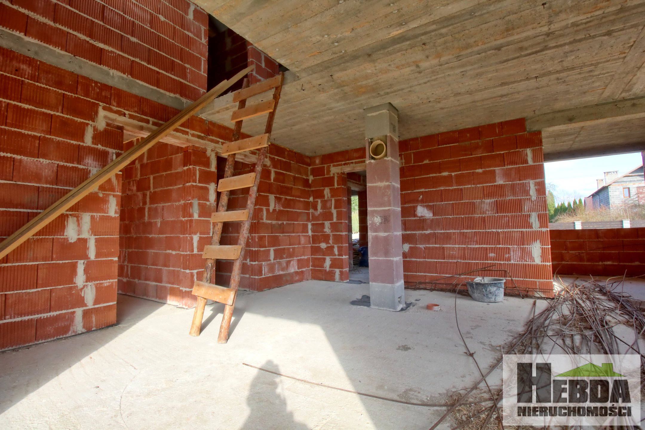 Na sprzedaż dom w stanie surowy otwartym, działka 13,5 ara, Chotowa - zdjęcie 10