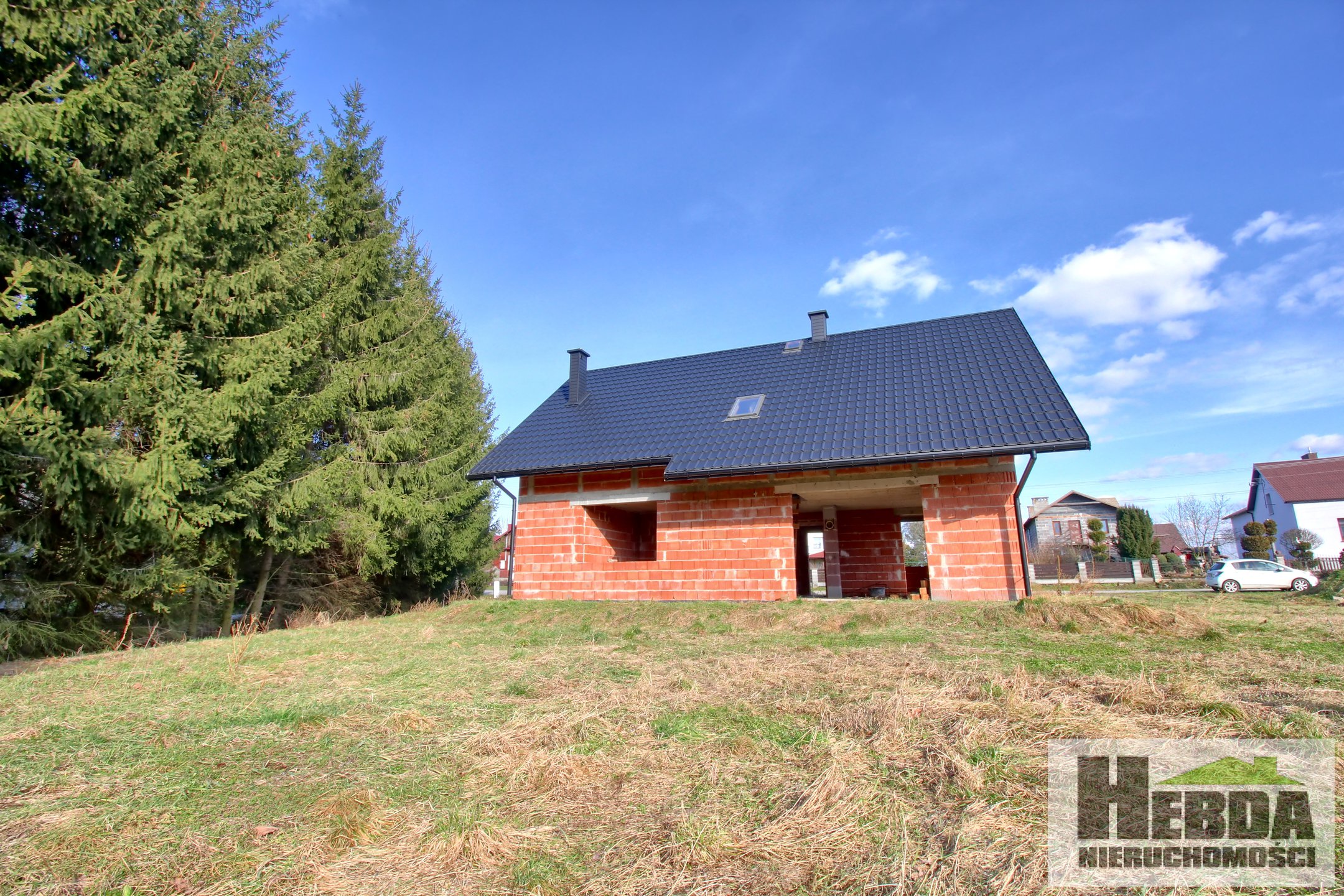 Na sprzedaż dom w stanie surowy otwartym, działka 13,5 ara, Chotowa - zdjęcie 6