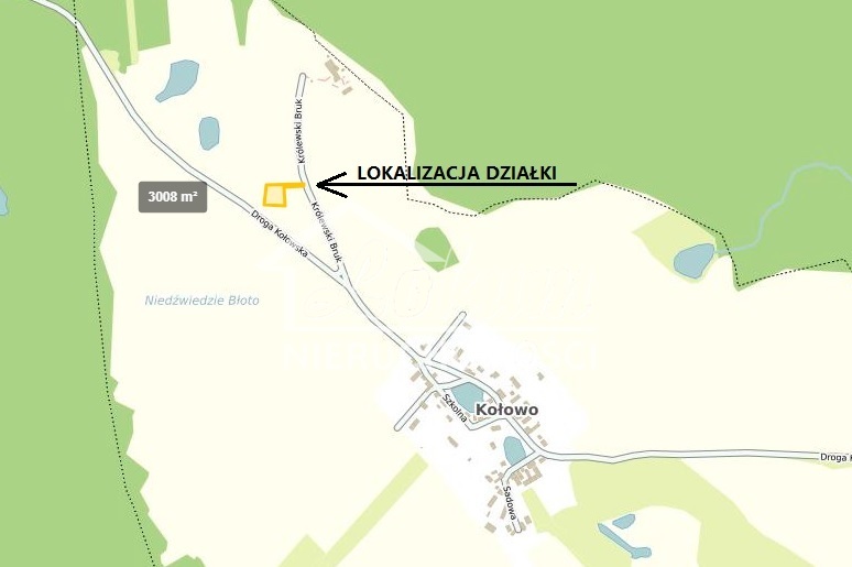 Działka rolna 3008&nbsp;m², Kołowo - zdjęcie 4