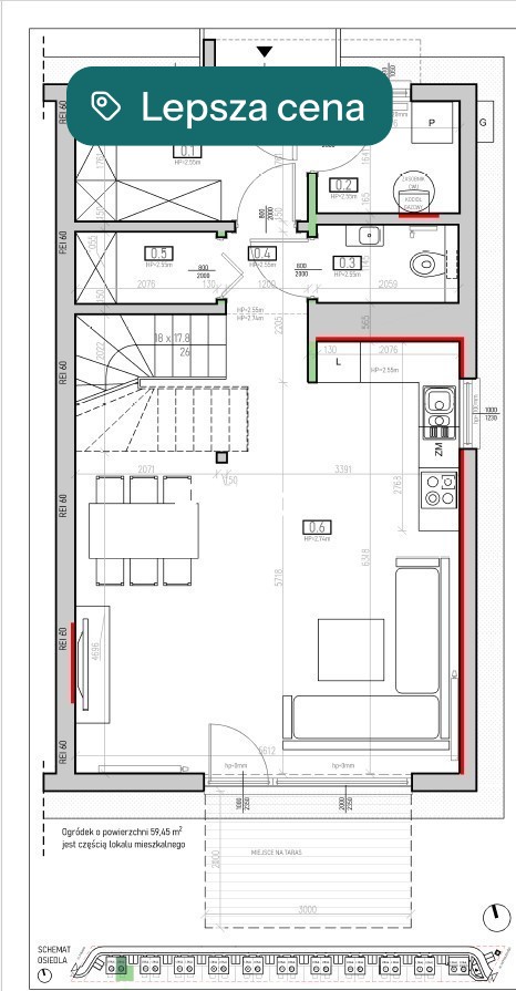 Mieszkanie 100,81&nbsp;m², Choroszcz, Rybacka - zdjęcie 5