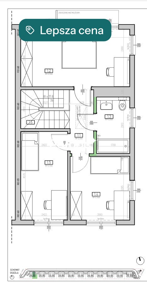 Mieszkanie 100,81&nbsp;m², Choroszcz, Rybacka - zdjęcie 6