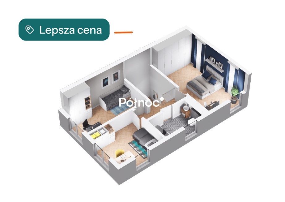 Mieszkanie 100,81&nbsp;m², Choroszcz, Rybacka - zdjęcie 2
