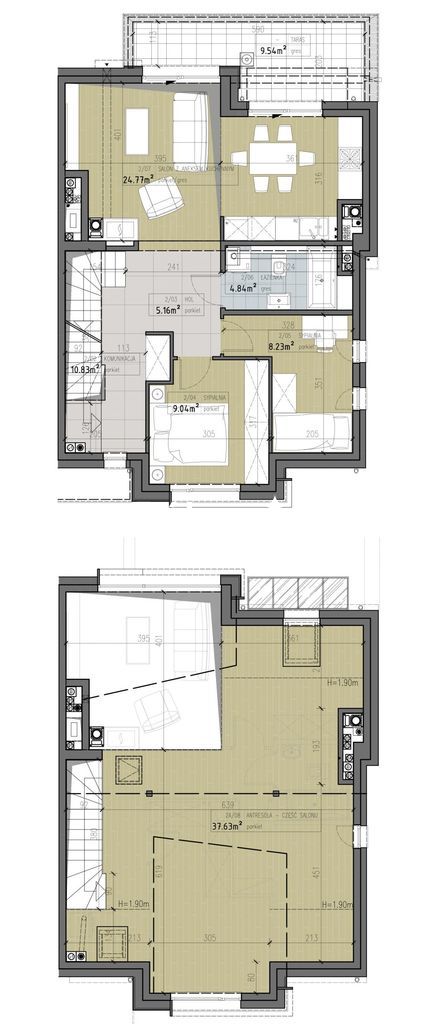 Mieszkanie 105,5&nbsp;m², Białystok, Skorupy, Mokra - zdjęcie 17