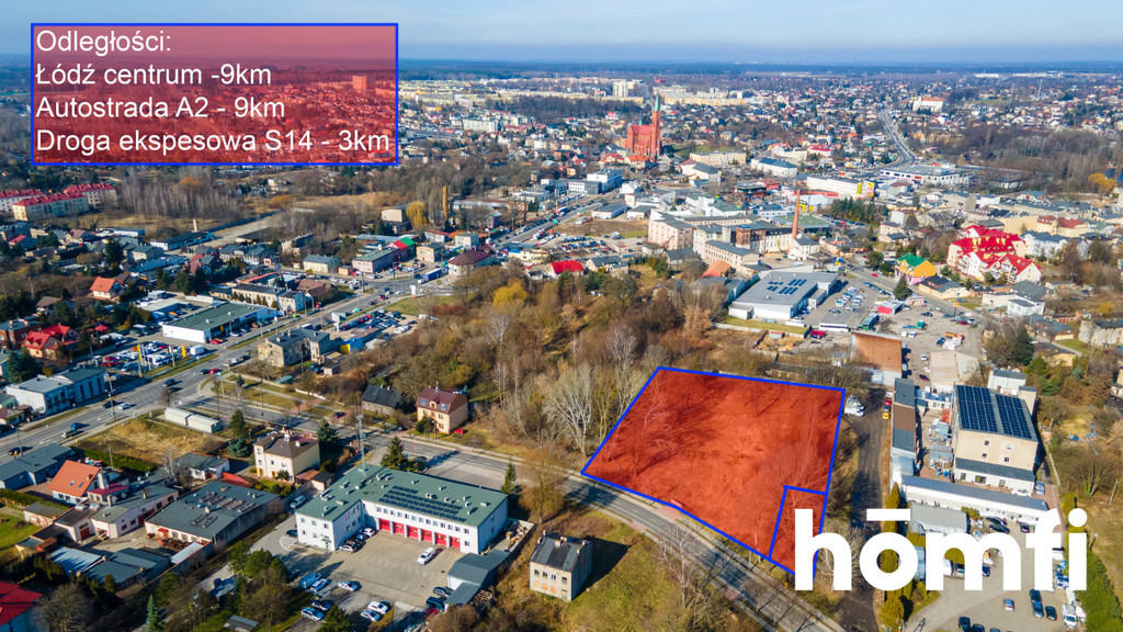 Działka inwestycyjna 5821 m², Zgierz, Łąkowa - zdjęcie 5