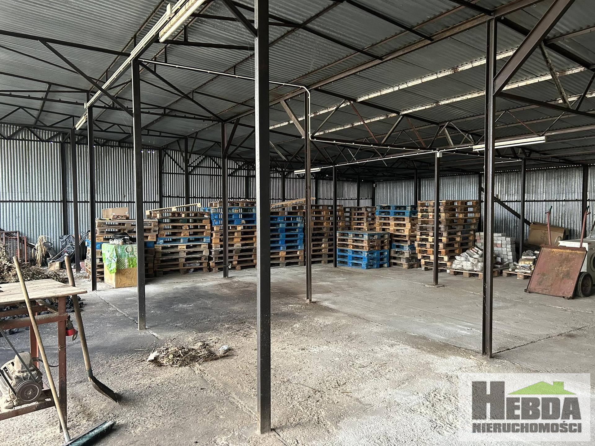 Na wynajem hala magazynowa oraz utwardzony plac, Łęg Tarnowski - zdjęcie 2