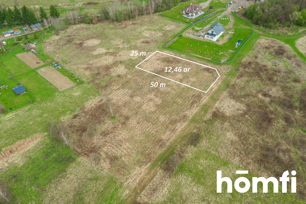Działka budowlana 1246 m², Glinik Dolny - zdjęcie 1