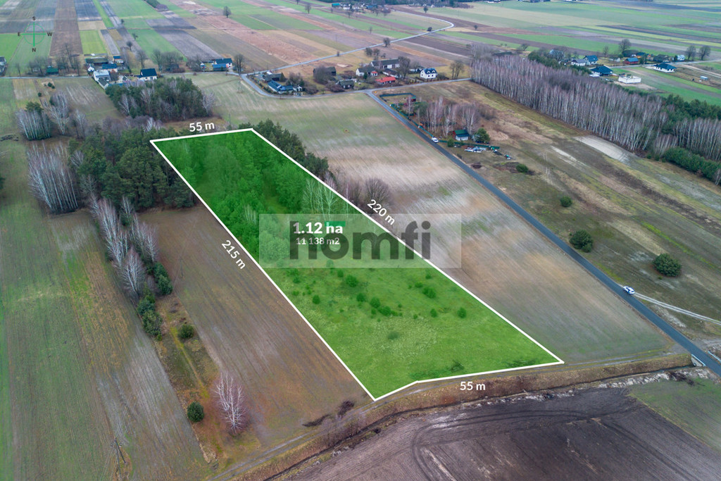 Działka budowlana 1,11&nbsp;ha, Zakrzówek-Kolonia - zdjęcie 7