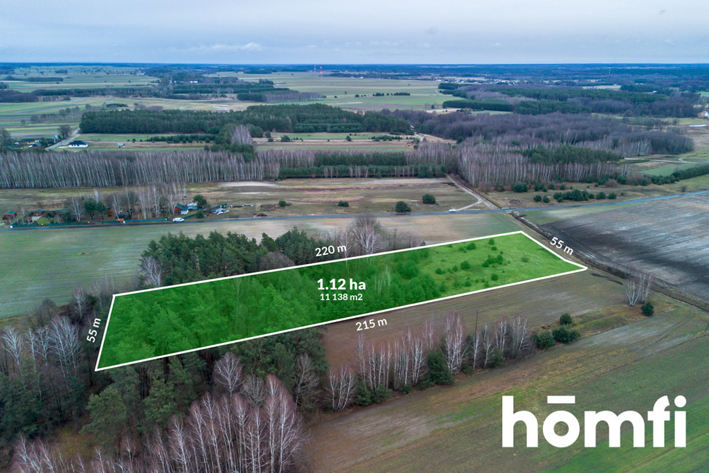 Działka budowlana 1,11&nbsp;ha, Zakrzówek-Kolonia - zdjęcie 17