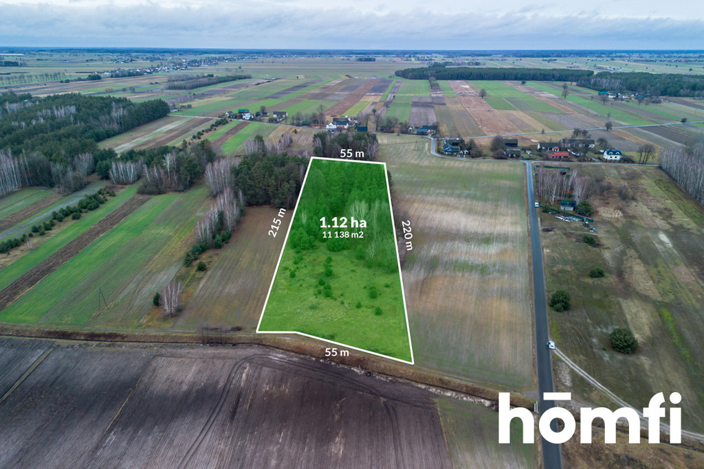 Działka budowlana 1,11&nbsp;ha, Zakrzówek-Kolonia - zdjęcie 13