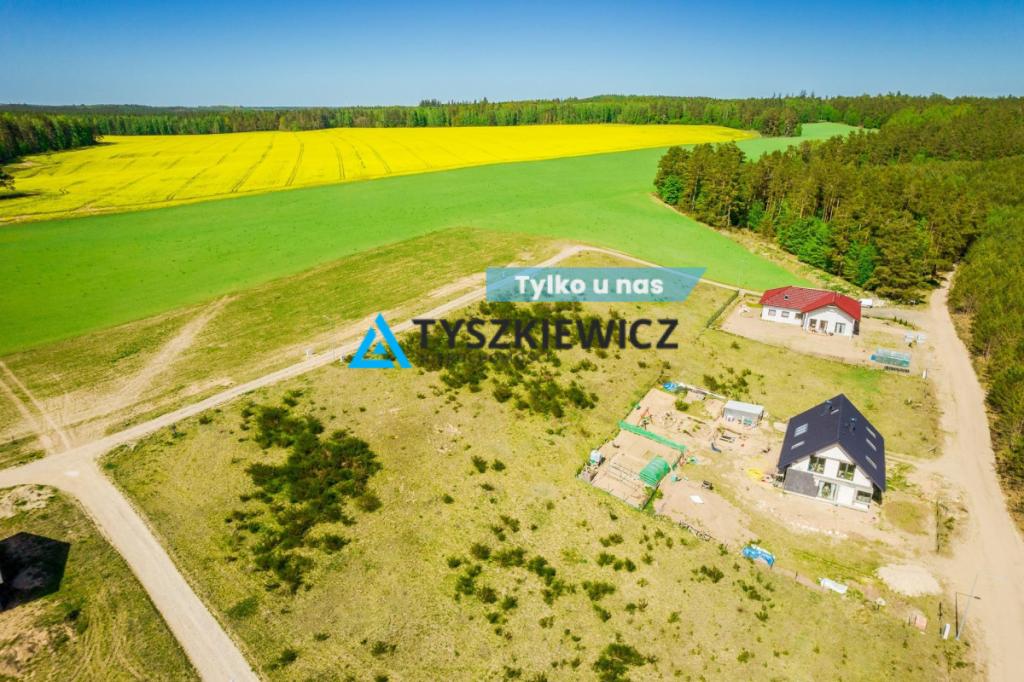 Dębnica Kaszubska - malownicza działka koło lasu - zdjęcie 1