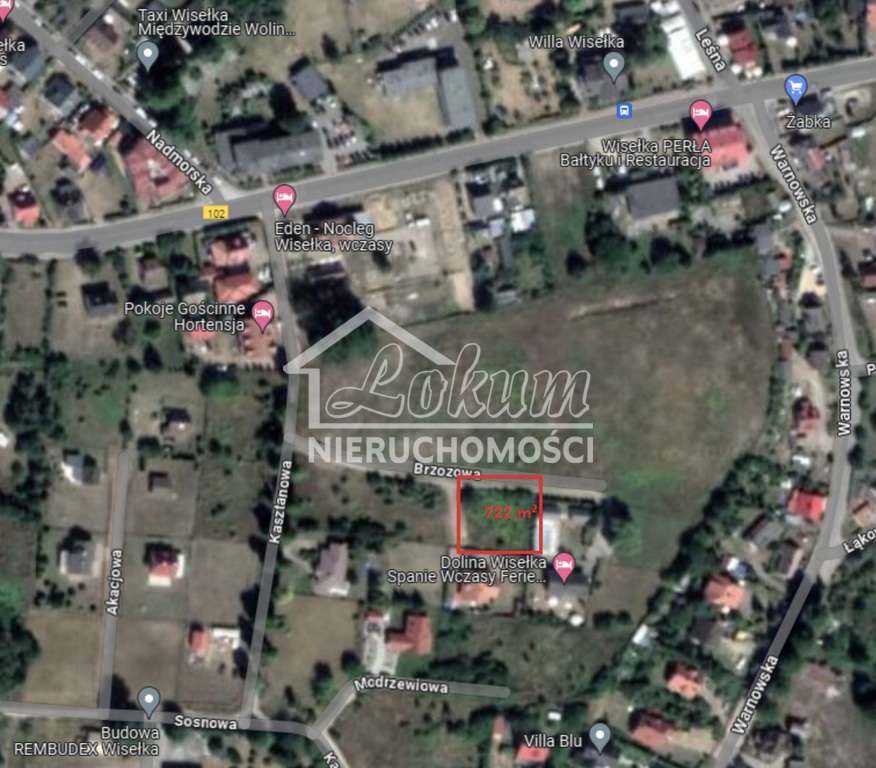 Działka budowlana 722&nbsp;m², Wisełka - zdjęcie 1