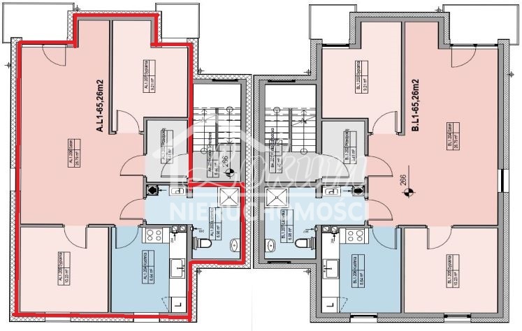 Mieszkanie 65,26 m², Police, Grunwaldzka - zdjęcie 5