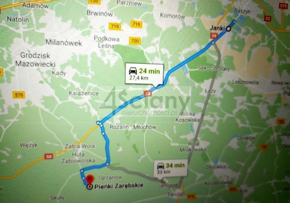 Działka inwestycyjna 5000 m², Pieńki Zarębskie - zdjęcie 5