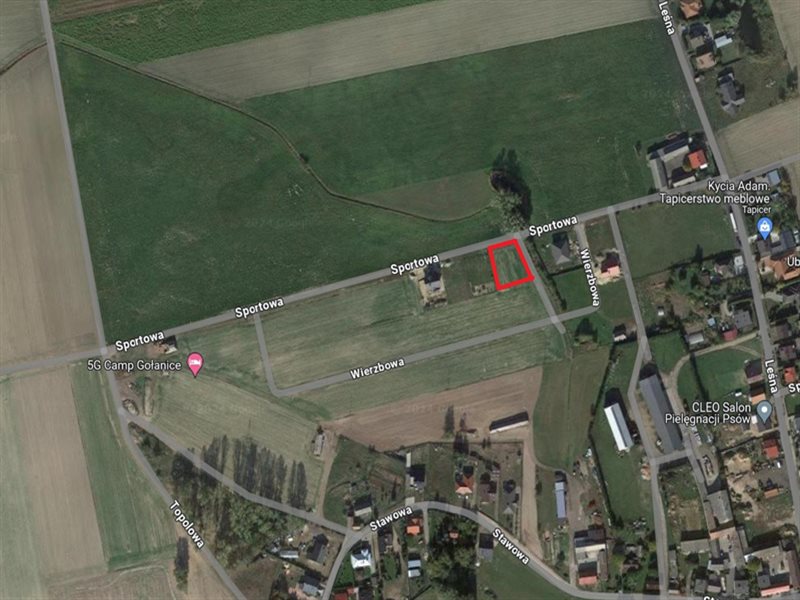 Działka budowlana 1000 m², Gołanice, Sportowa - zdjęcie 8