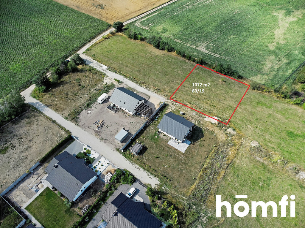 Działka budowlana 1072&nbsp;m², Szamotuły - zdjęcie 1