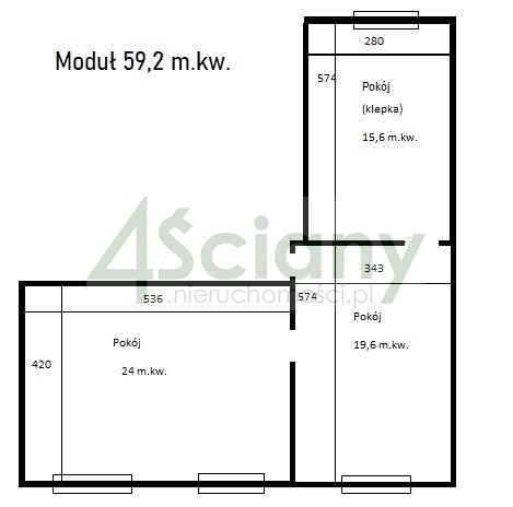 Lokal biurowy do wynajęcia, 59,2 m², Warszawa - zdjęcie 1