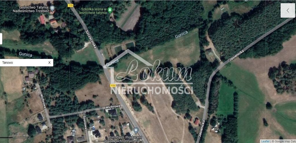 Działka inwestycyjna 3143&nbsp;m², Tanowo, Szczecińska - zdjęcie 6