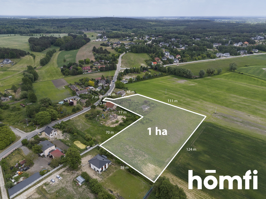 Działka rolna 1,00 ha, Miękowo, Ogrodowa - zdjęcie 2