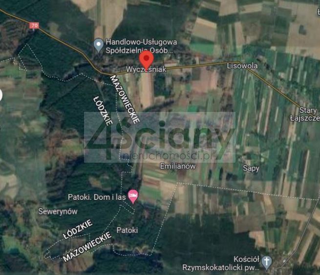 Działka rekreacyjna 3000 m², Wycześniak - zdjęcie 2
