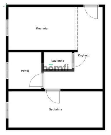 Mieszkanie 47,5 m², Poznań, Stare Miasto, Długa - zdjęcie 14
