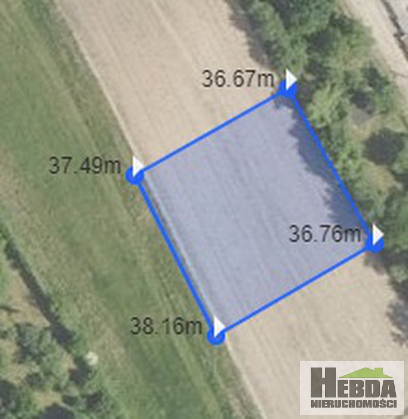 Na sprzedaż działka budowlana, 13,88 ara, Pilzno - zdjęcie 1