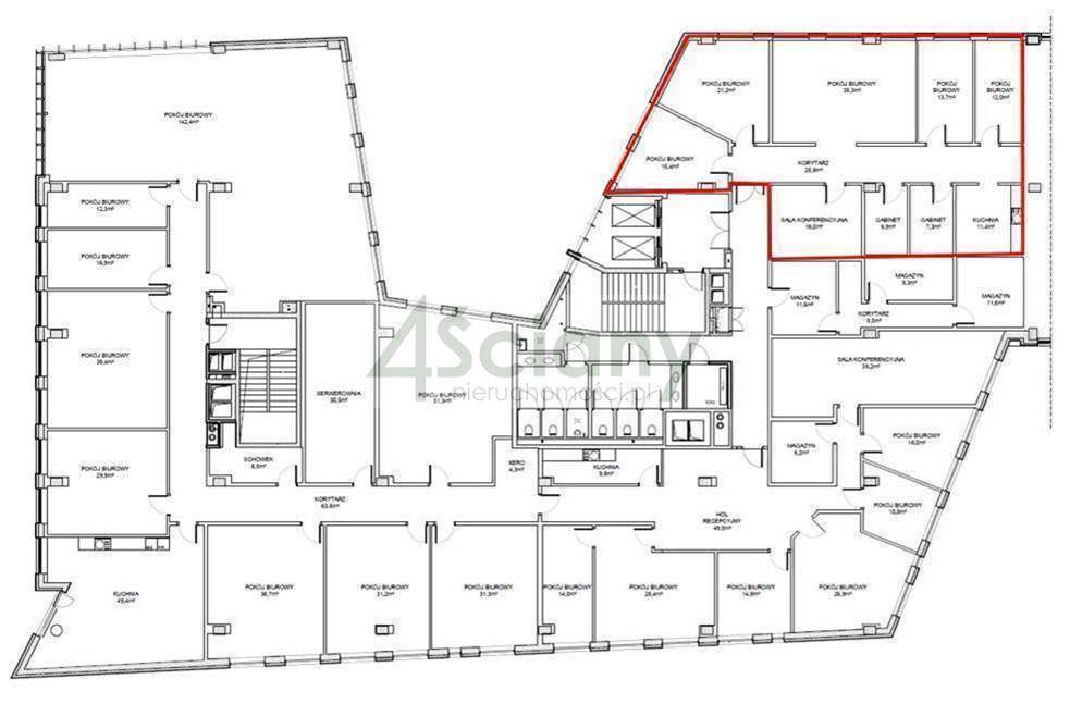 Lokal biurowy do wynajęcia, 193,5 m², Warszawa - zdjęcie 2