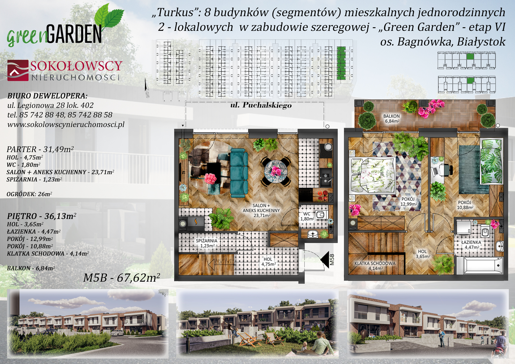 ***LETNIA PROMOCJA*** - 44 000 ZŁ, DWUPOZIOMOWE, OGRÓDEK, MIEJSCE POSTOJOWE - zdjęcie 1