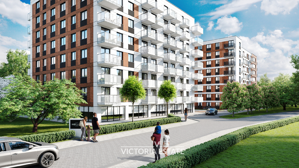 Mieszkanie 41,38&nbsp;m², Kraków, Prądnik Biały, Józefa Wybickiego - zdjęcie 3