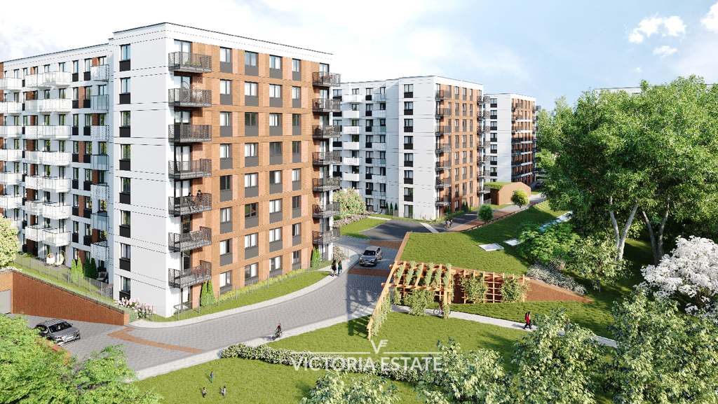 Mieszkanie 41,38&nbsp;m², Kraków, Prądnik Biały, Józefa Wybickiego - zdjęcie 1