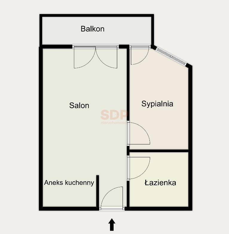 Mieszkanie 43 m², Wrocław, Stare Miasto, Mieszczańska - zdjęcie 11