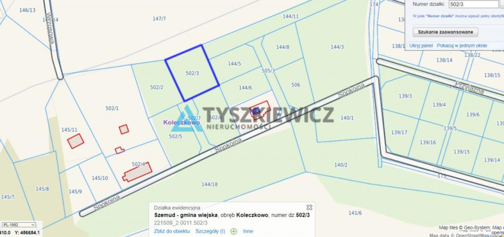 Koleczkowo działka budowlana 1478 m2 - zdjęcie 21