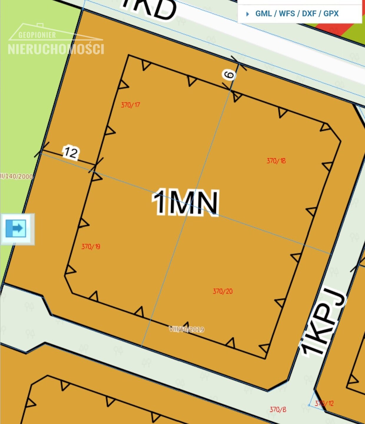 Ostróda, działka budowlana na Cyplu - ul. Pauzenska - zdjęcie 5