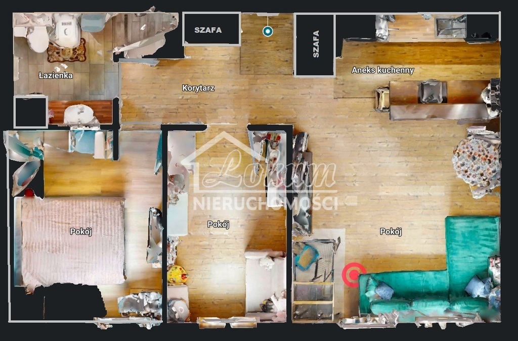 Mieszkanie 58,37&nbsp;m², Szczecin, Stołczyn, Księżnej Dąbrówki - zdjęcie 2