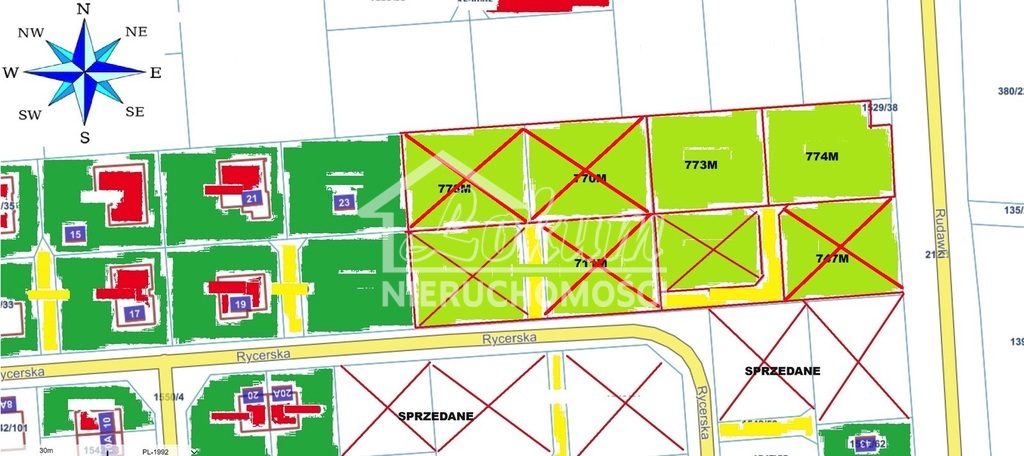 Działka budowlana 747&nbsp;m², Dobra - zdjęcie 2