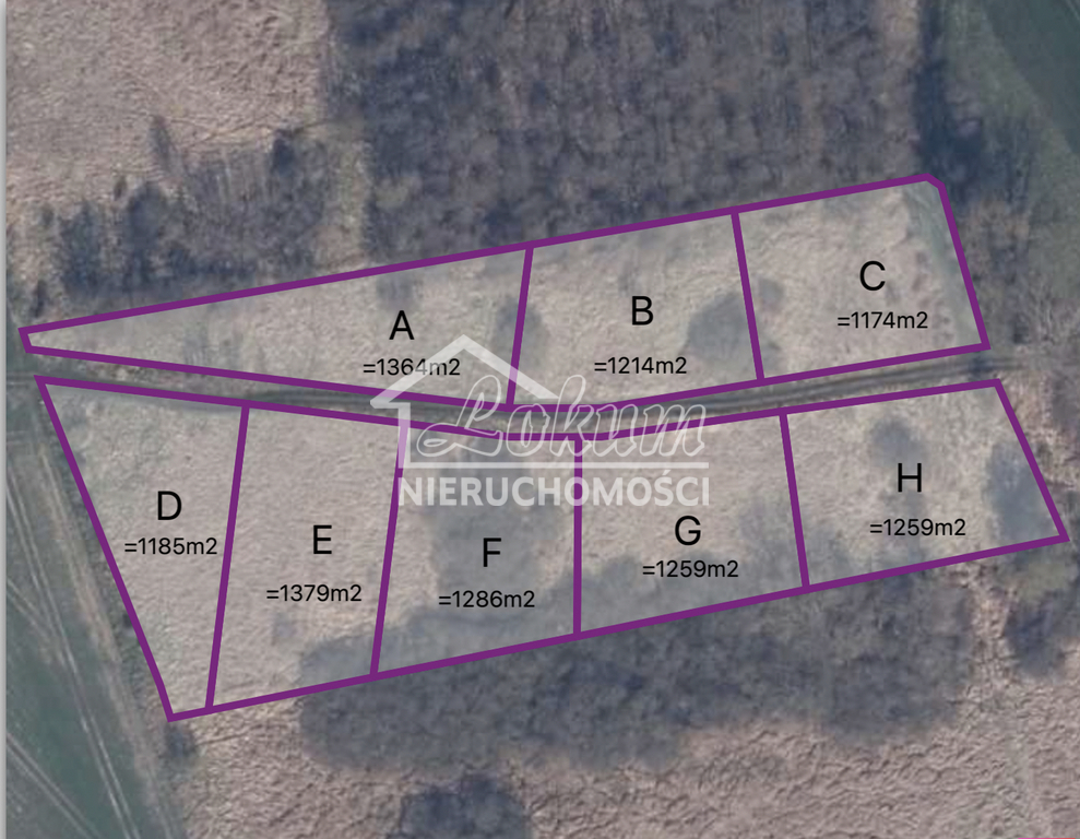Działka budowlana 1286&nbsp;m², Stare Chrapowo - zdjęcie 3