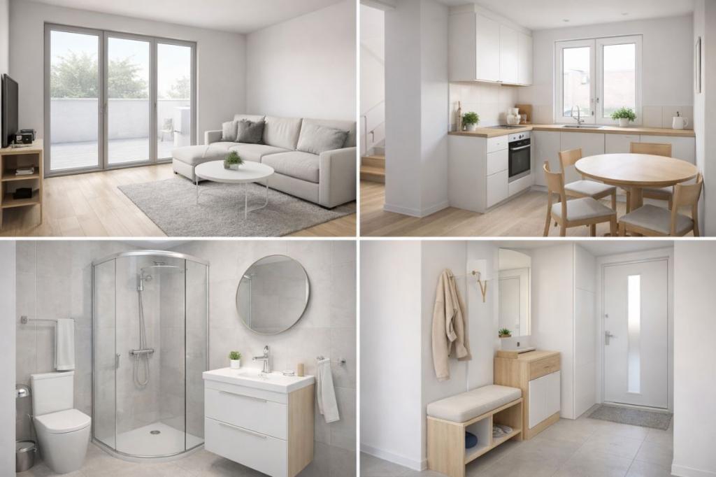 Przestronna, słoneczna połowa bliźniaka w Linii. - zdjęcie 1