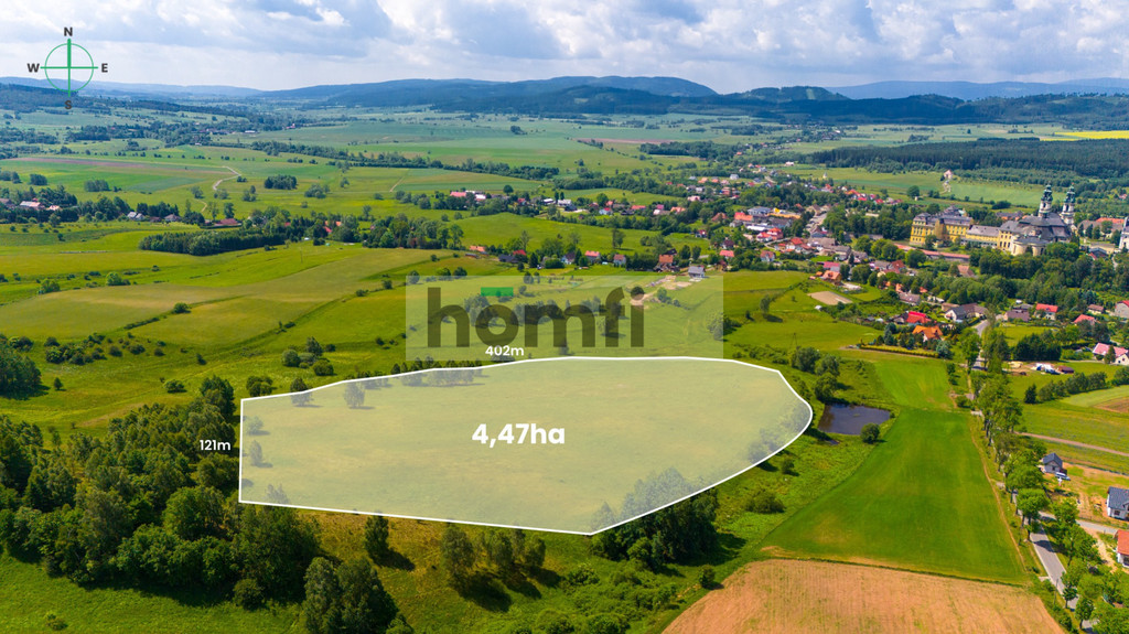 Działka budowlana 4,47 ha, Krzeszów, św. Anny - zdjęcie 1