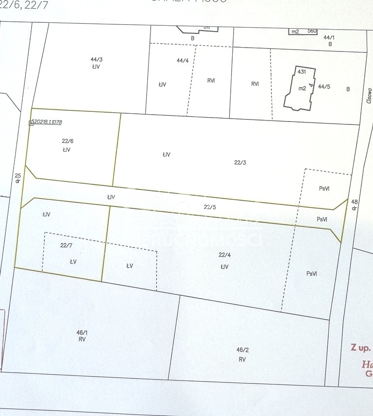 Działka budowlana 1052 m², Lubczyna, Cisowa - zdjęcie 10
