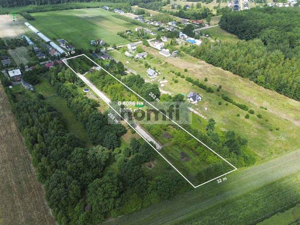 Działka budowlana 1087 m², Oblas, Przytycka - zdjęcie 3