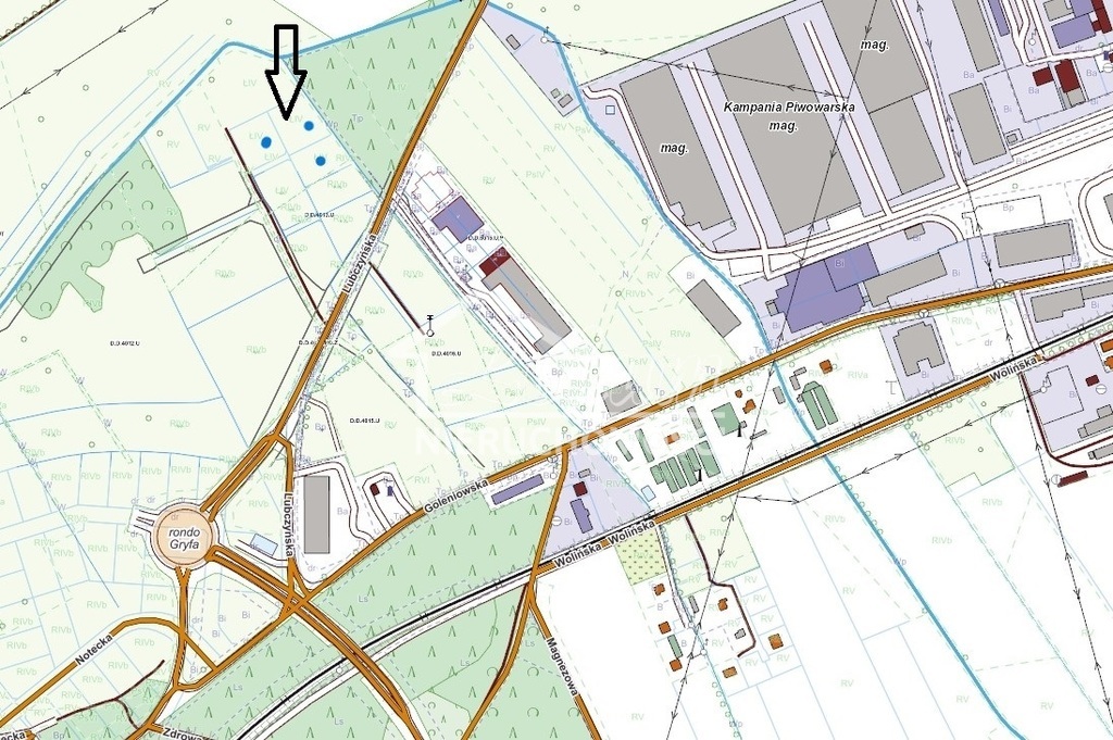Działka inwestycyjna 1,00&nbsp;ha, Szczecin - zdjęcie 2