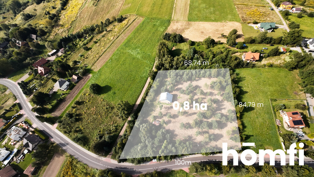 Działka budowlana 7900 m², Mogilany, Łobzowska - zdjęcie 1