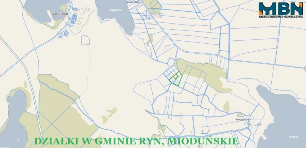 Działka rolna 3012 m², Mioduńskie - zdjęcie 3