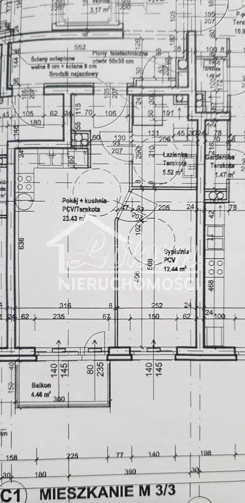 Mieszkanie 41,5 m², Szczecin, Gumieńce, Gorzowska - zdjęcie 8