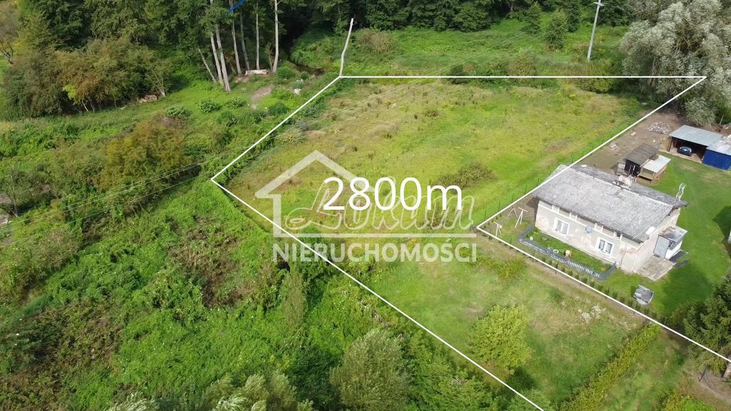 Działka budowlana 2847 m², Chojna, Słowackiego - zdjęcie 1