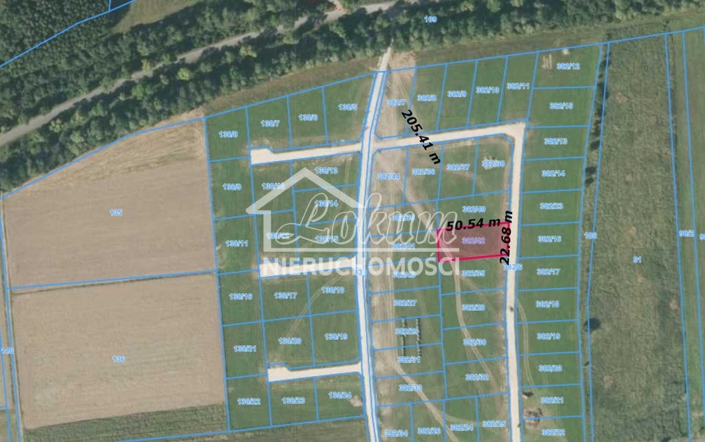 Działka budowlana 1116 m², Jaworek - zdjęcie 4
