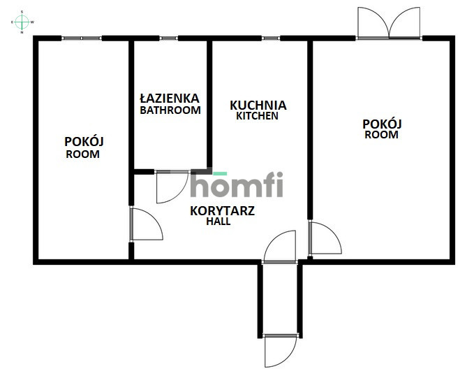 Mieszkanie 60,81&nbsp;m², Gdańsk, Niedźwiednik, Góralska - zdjęcie 13