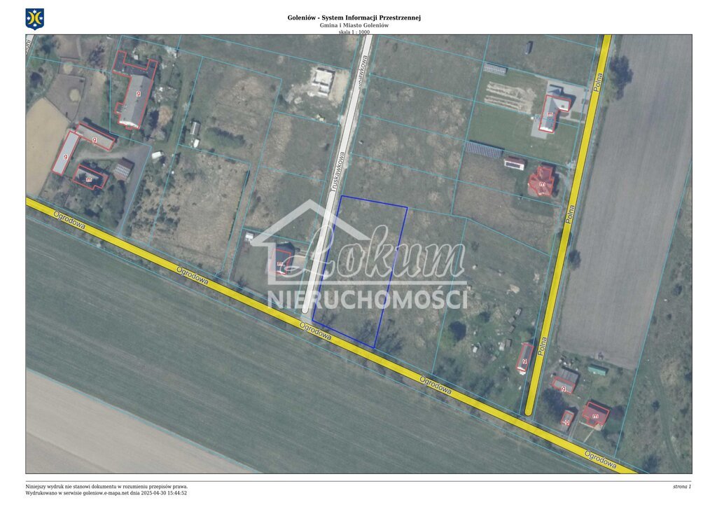 Działka budowlana 3113 m², Białuń - zdjęcie 3